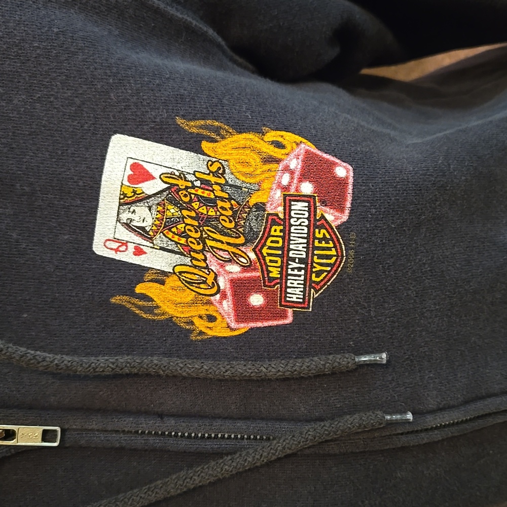 Harley Davidson Zip Hoody - Picture 3 of 5
